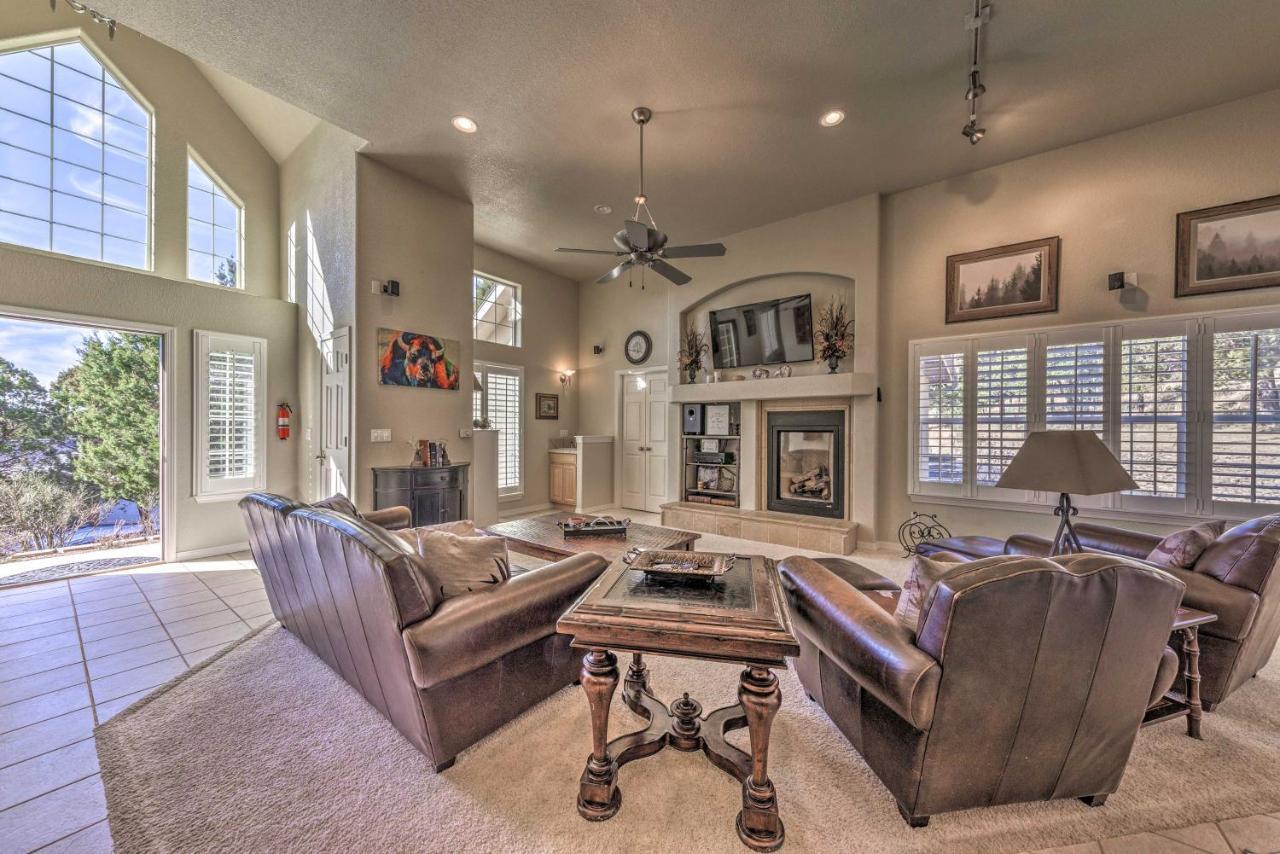 Roomy Ruidoso Retreat With Deck, Grill, And Mtn Views! Dış mekan fotoğraf