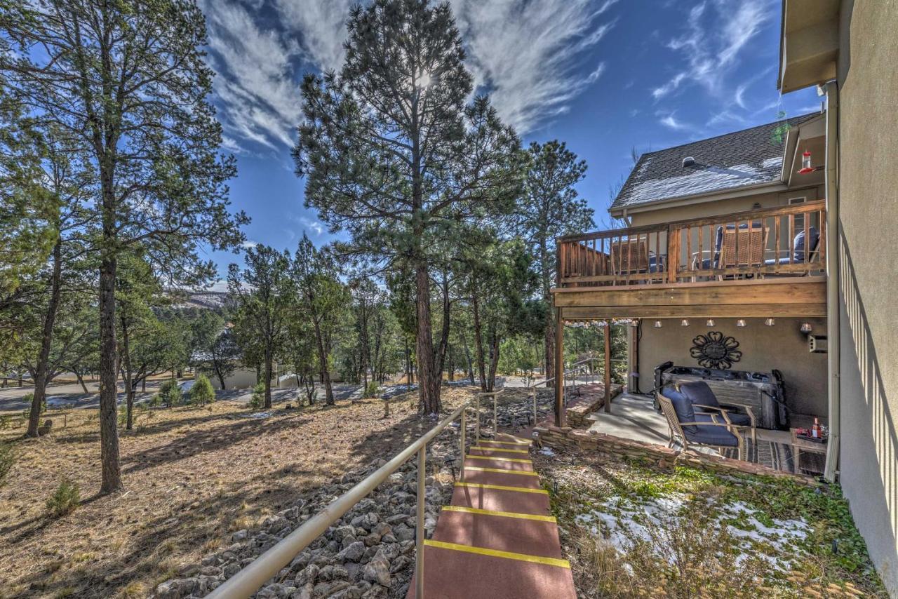 Roomy Ruidoso Retreat With Deck, Grill, And Mtn Views! Dış mekan fotoğraf
